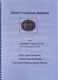 Image of Modul Praktikum Biokimia