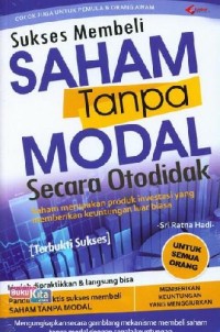 Image of Sukses Membeli Saham tanpa Modal Secara Otodidak