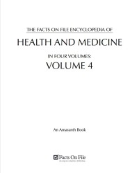 Image of The Facts On File Encyclopedia of Health and Medicine Volume 4