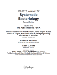 Systematic Bacteriology