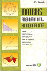 Image of Matriks Persamaan Linier dan Pemrograman Linier