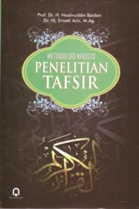 Image of Metodologi Khusus Penelitian Tafsir
