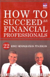 How to Succeed as Financial Proffesionals