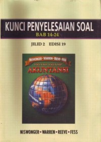 Kunci Penyelesaian Soal Bab 14-24, Jilid 2