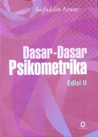 Dasar-dasar Psikometrika