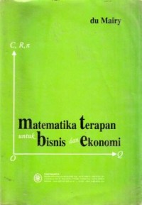 Matematika Terapan untuk Bisnis dan Ekonomi