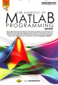 Image of The Shortcut of Matlab Programming