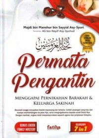 Permata Pengantin : Menggapai Pernikahan Barakah dan Keluarga Sakinah