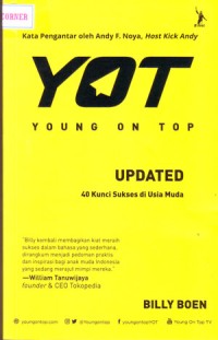 YOT = Young On Top Update (40 Kunci Sukses di Usia Muda)