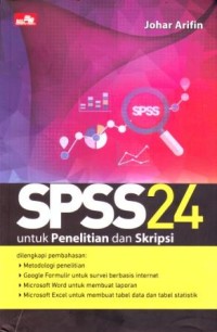 SPSS 24 untuk Penelitian dan Skripsi