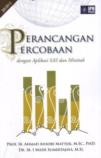 Image of Perancangan Percobaan dengan Aplikasi SAS dan Minitab