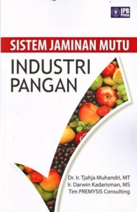 Image of Sistem Jaminan Mutu Industri Pangan