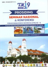 Image of Prosiding Seminar Nasional dan Konferensi Forum Manajemen Indonesia (FMI) Ke-9 : Penguatan Daya Saing Melalui Inovasi, Manajemen Pengetahuan dan Jejaring