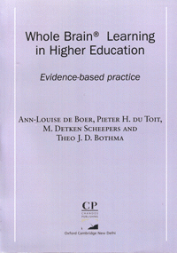 Whole Brain Learning in Higher Education