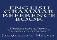 English Grammar Reference Books : Grammar and Error Corection Guide and Phrasal Verb Books