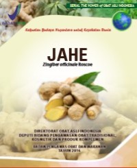 Jahe : Zingiber Officinale Roscoe