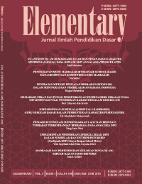 Elementary: Jurnal Ilmiah Pendidikan Dasar