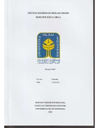 Image of SISTEM INFORMASI REKAM MEDIS DOKTER KELUARGA