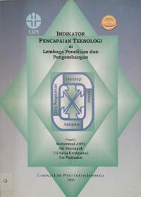Indikator Pencapaian Teknologi di Lembaga Penelitian dan Pengembangan