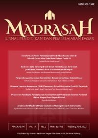 Madrasah: Jurnal Pendidikan dan Pembelajaran Dasar