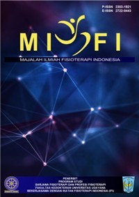 Majalah Ilmiah Fisioterapi Indonesia (MIFI)