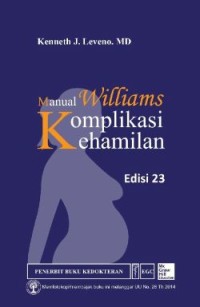 Manual Williams Komplikasi Kehamilan