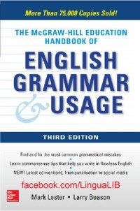 Image of McGraw-Hill Education Handbook of English Grammar & Usage