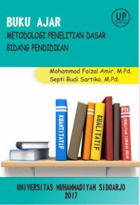 Image of Buku Ajar Metodologi Penelitian Dasar Bidang Pendidikan