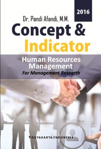 Image of Concept & Indicator: Human Resources Management for Management for Management Research