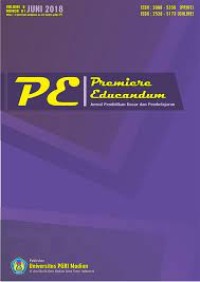 Premiere Educandum: Jurnal Pendidikan Dasar dan Pembelajaran