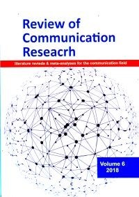 Review Communication Research: Literature Revieds and Meta-Analyses for the Communication Field