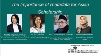 Image of The Importance of metadata for Asian Scholarship