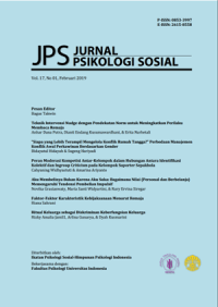 Jurnal Psikologi Sosial (JPS)