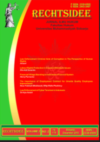 Image of Rechtsidee: Jurnal Ilmu Hukum