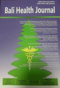 Image of Bali Health Journal (BHJ)