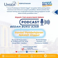 Podcast BuDosen (Bedah Buku Ajar Dosen) : Inovasi Pembelajaran Sekolah Unggul