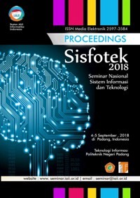 Proceedings Seminar Nasional Sistem Informasi dan Teknologi (SISFOTEK) 2018 