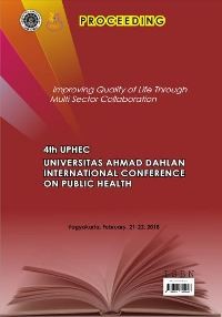 Proceeding Improving Quality of Life Through Multi Sector Collaboration, 4th UPHEC (Universitas Ahmad Dahlan International Conference on Public Health) Yogyakarta, February, 21-22, 2018