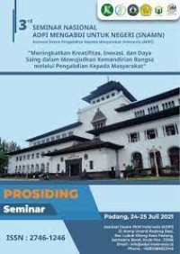 The 3rd Seminar Nasional ADPI Mengabdi Untuk Negeri (SNAMN): Meningkatkan Kreatifitas, Inovasi, dan Daya Saing dalam Mewujudkan Kemandirian Bangsa melalui Pengabdian kepada Masyarakat