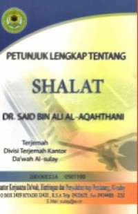 Petunjuk Lengkap tentang Shalat