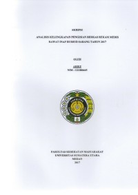 ANALISIS KELENGKAPAN PENGISIAN BERKAS REKAM MEDIS RAWAT INAP DI RSUD SABANG TAHUN 2017