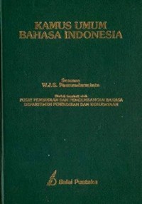 KAMUS UMUM BAHASA INDONESIA