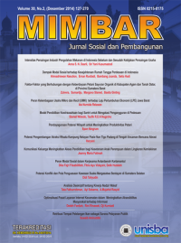 Mimbar: Jurnal Sosial dan Pembangunan