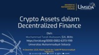 Image of Crypto Assets dalam Decentralized Finance