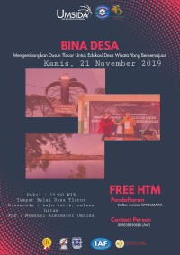 Image of BINA DESA: MEGEMBANGKAN DUSUN TLOCOR UNTUK EDUKASI DESA WISATA YANG BERKEMAJUAN