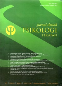 Jurnal Ilmiah Psikologi Terapan