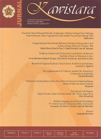 Kawistara: Jurnal Ilmiah Sosial dan Humaniora